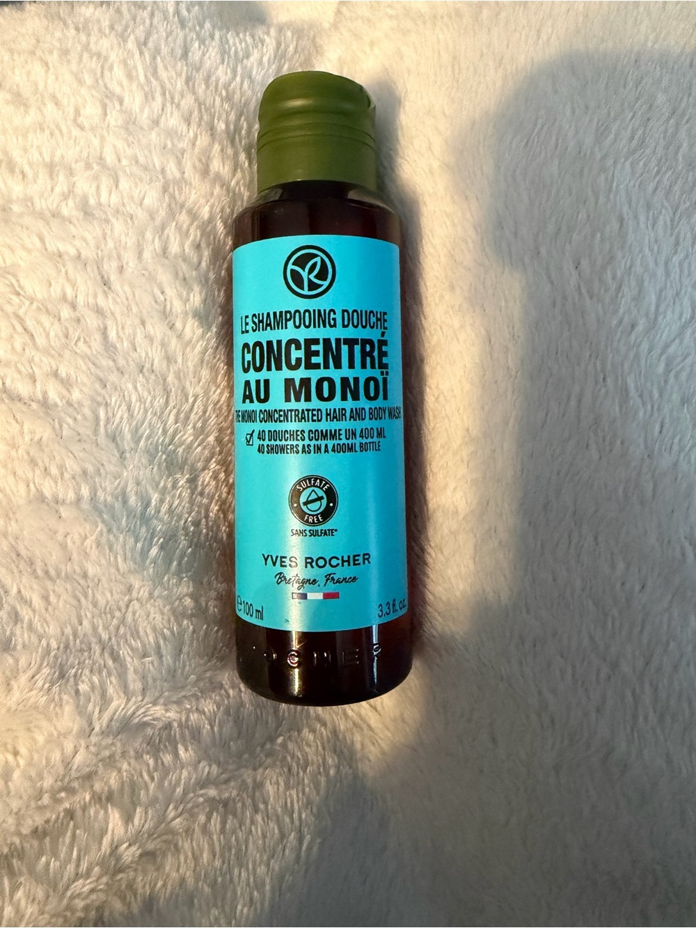 Yves Rocher Concentré au Monoï Concentrated Hair & Body Wash